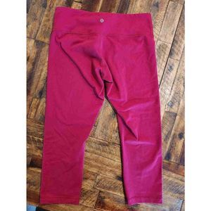 Lululemon Hot Pink leggings. Size 10. 21" inseam